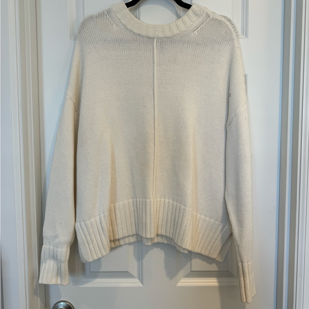A New Day White Sweater